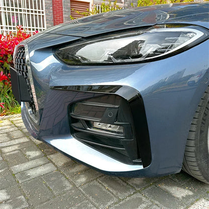 For BMW G22 G23 Front Bumper Lip Splitter Fog Grille Trim Cover