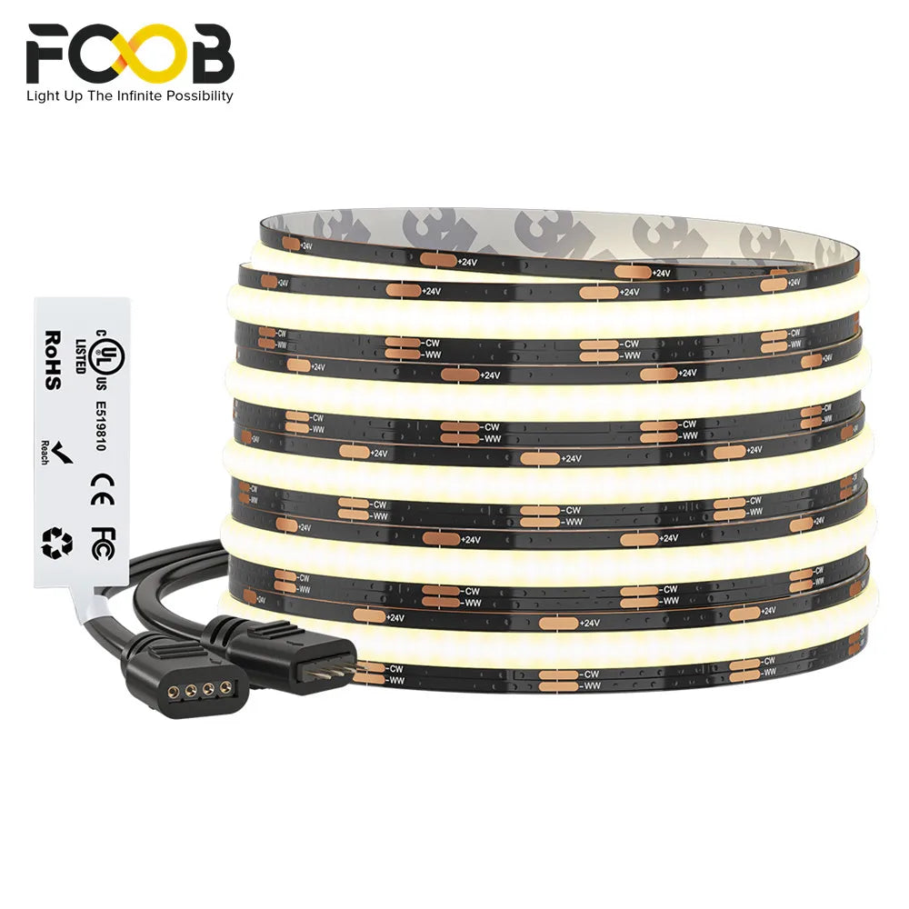 Cob Cct Strip 640 Leds M Density Flexible Dimmable