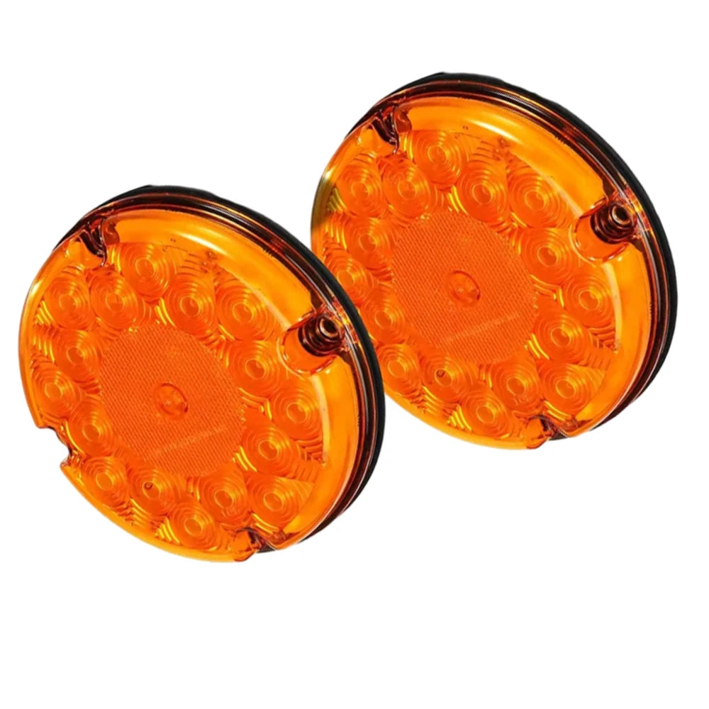 2PCS 12V 24V 2x17led Side Signal Taillights Suitable Cars