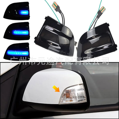 For Ford Focus 2 MK2 C-MAX Reversing Rearview Mirror Turn Signal