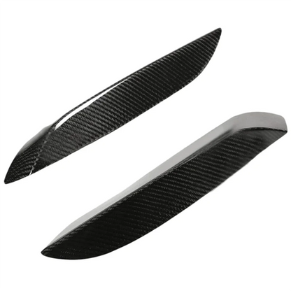 For BMW F80 M3 F82 F83 Real Carbon Fiber Front Bumper Side