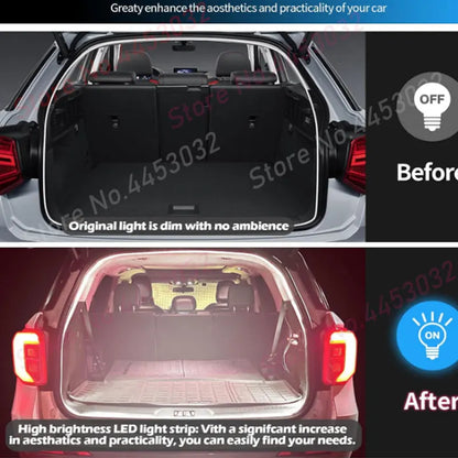 For BMW Ix I20 Flexible Light Trunk Seal Edge Strip Waterproof