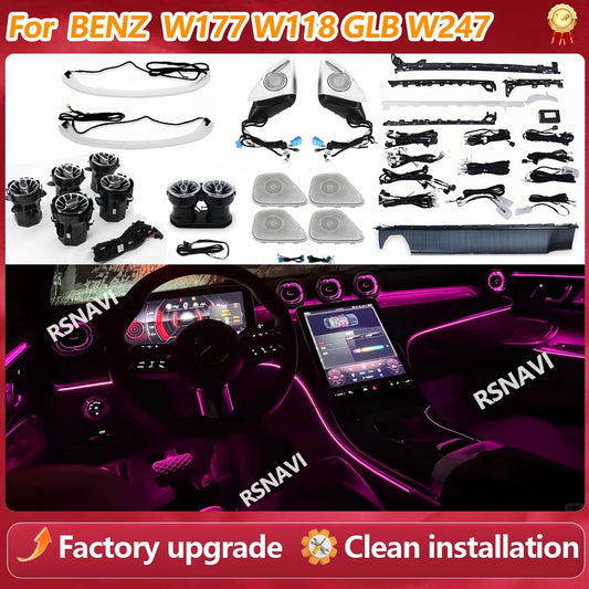 For Mercedes Benz W177 W118 W247 A B Cla Gla Glb c-class Colors