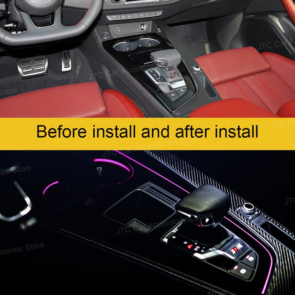 For Audi A4 S4 A5 S5 Center Console Armrest Ambient B9 A4 A5
