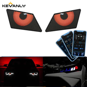 Devil S Eye Display Headlight Modification Animation Angle Eyes