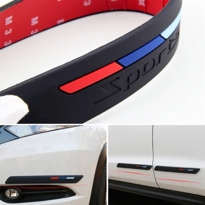 Front Rear Bumper Protector Corner Guard Scratch Strip Sticker