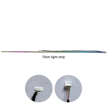 Dual Zone Symphony Streamer Ambient Full Colors Strip Door