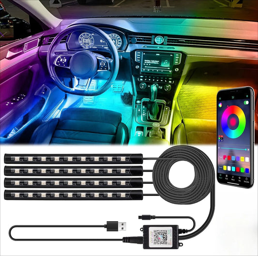 Music Strip 48leds USB Smart Bluetooth Waterproof multi-color RGB