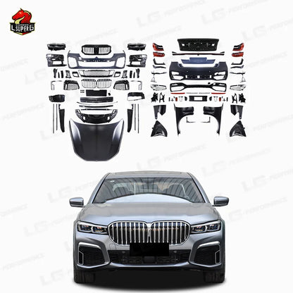 For BMW 7 Series F01 F02 Old G11 G12 M760 Pp Body Kit Bumper Hood