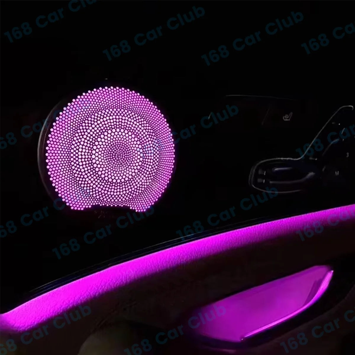 For Mercedes Benz W205 X253 W213 Sound Metal Decoratio Ambient
