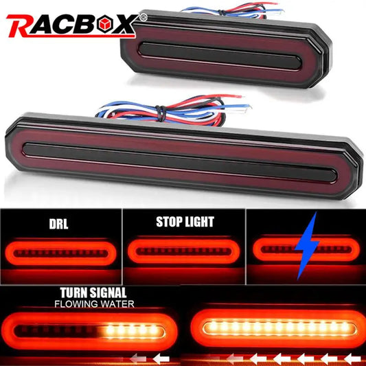 In Brake Tail Turn Stop Sequential Flowing Signal Drl