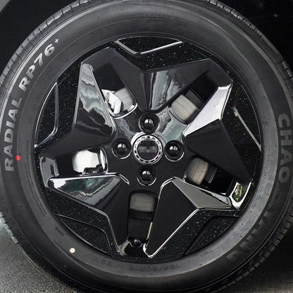 For BYD Dolphin Contour-Cut Wheel Decals Rainbow Laser