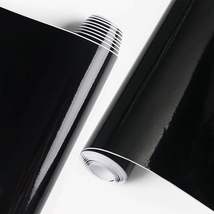 Ultra Gloss Pvc Piano Black Vinyl Wrap Film Sticker