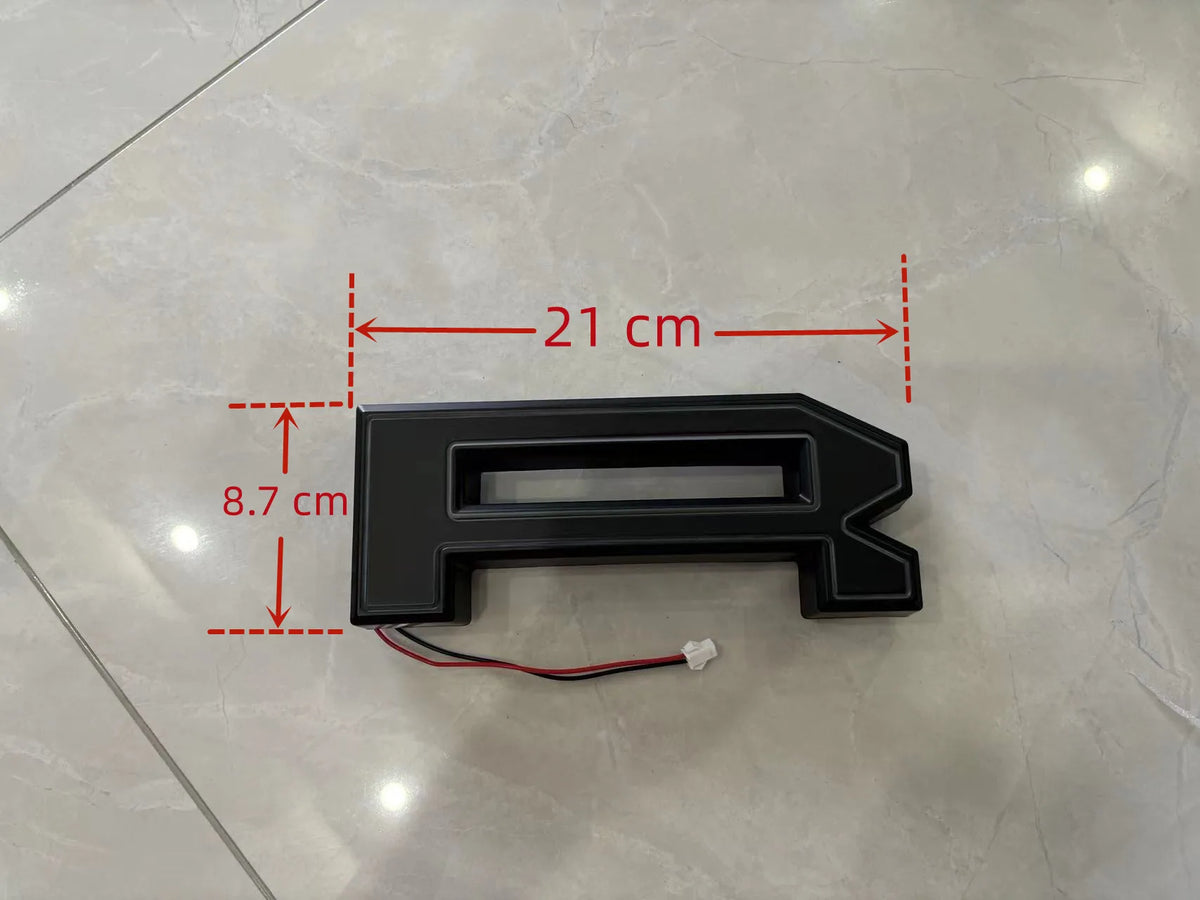 For Ford Good ABS Letters White Fit