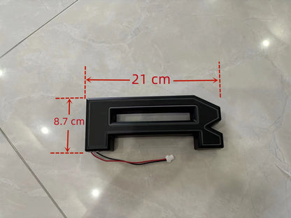 For Ford Good ABS Letters White Fit
