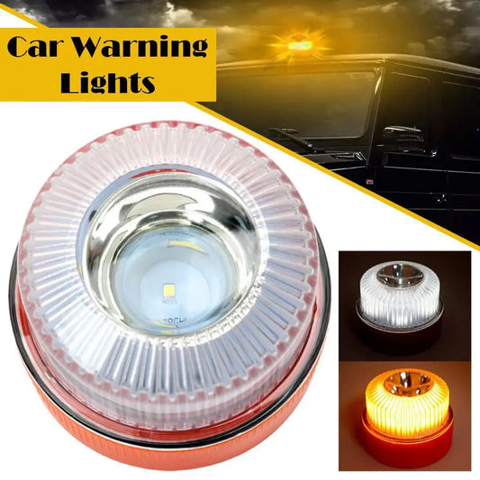 V16 Warning Strobe White Emergency Beacon Yellow Traffic Strong