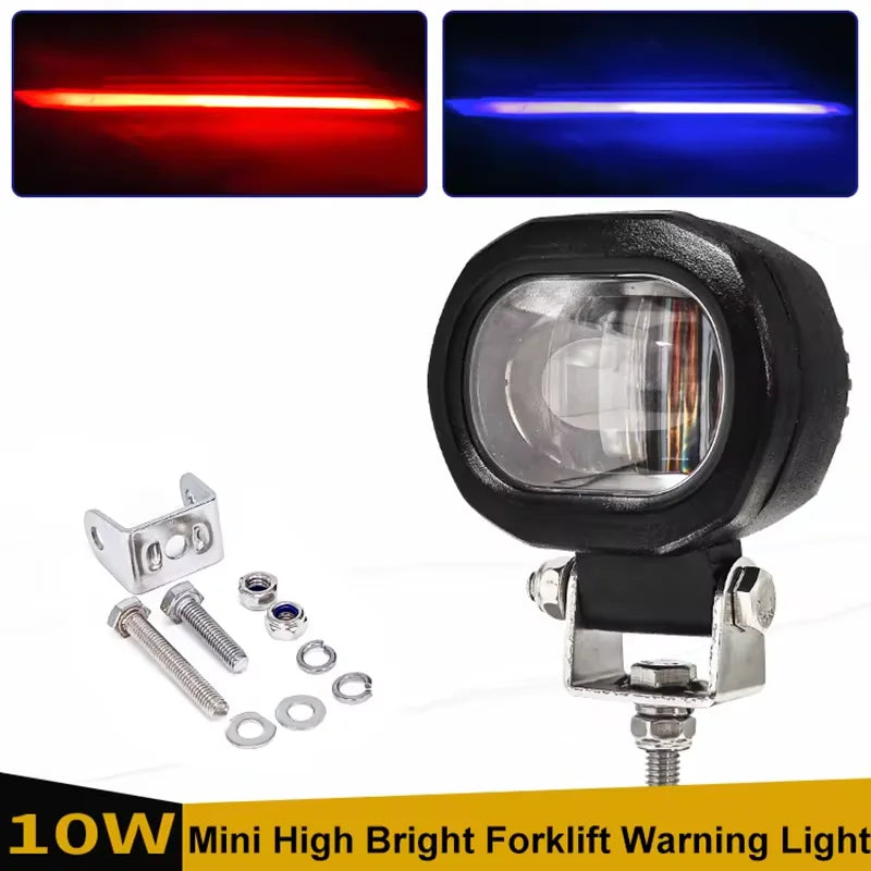 For Fork MINI Forklift Warning 12v-80v Red Blue Safety Zone