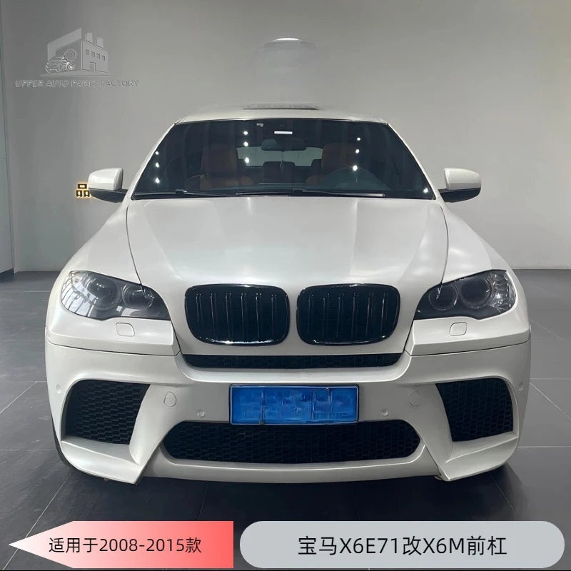 For 2008-2015 BMW X6 E71 Modified Suitable X6M Front Rear Bumper