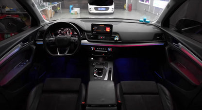 For Audi Q5L 2018-2025 Ambient Interior Atmosphere Lighting