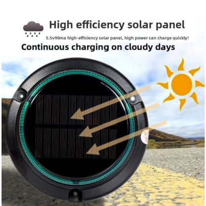Solar Powered Roof Strobe Magnet Flash Warning Emergency Night