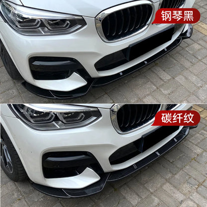 For BMW X3 G01 X4 G02 M Pack 2018-2021 Front Lip Corner Spoiler