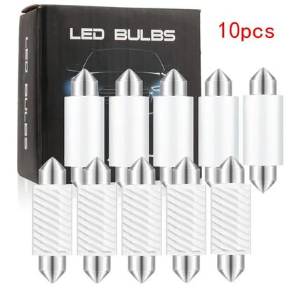10X C5W 12V Festoon C10W Canbus 31MM 36mm39mm41mm Interior