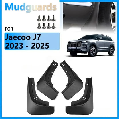 For Jaecoo J7 7 Phev 2025 Mudguards 2023 Accessorie Mud Flaps
