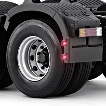 For Man Double Face Side Marker Taillight Warning Signal