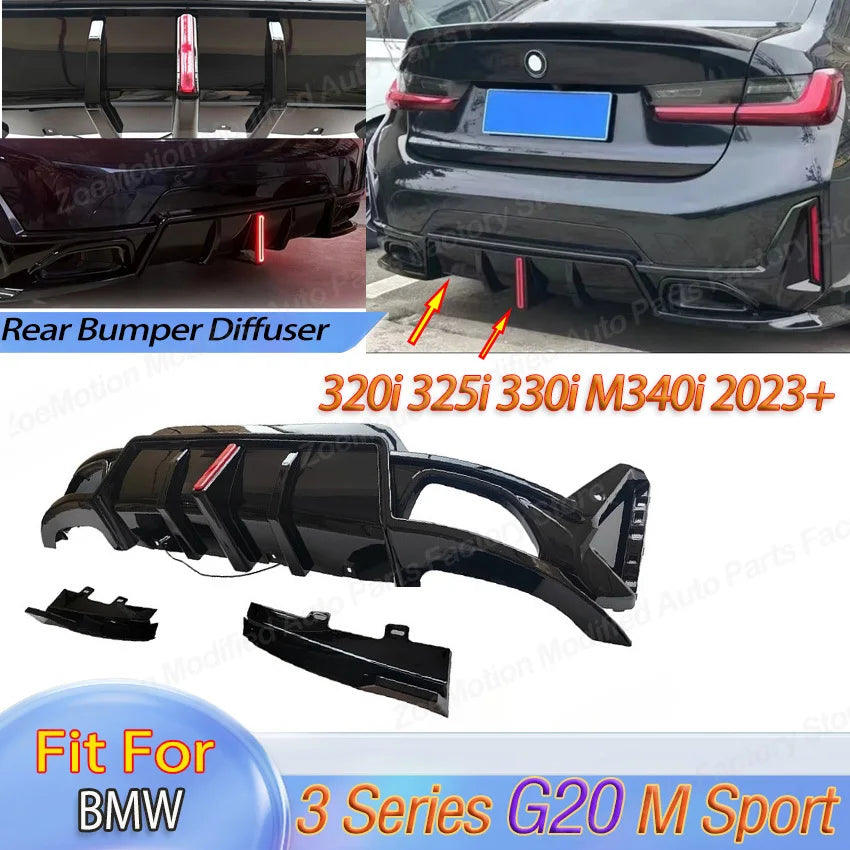 For BMW 3 Series G20 320I 325I 330I M340I M Sport 2023 Rear