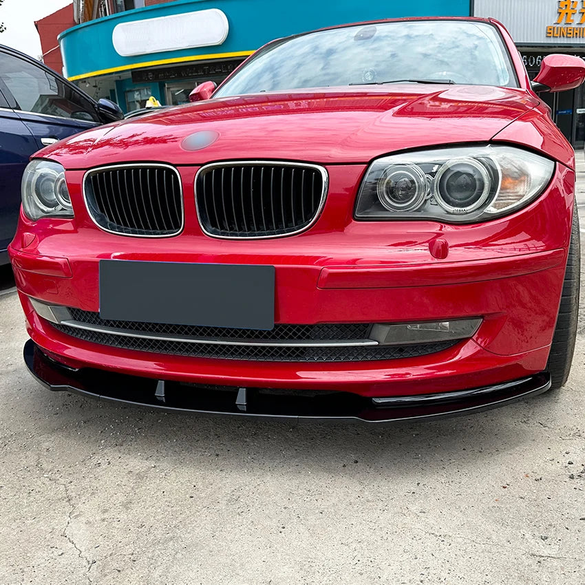 For BMW 1 Series E81 E82 Lower Diffuser Splitter Lip Kit Front