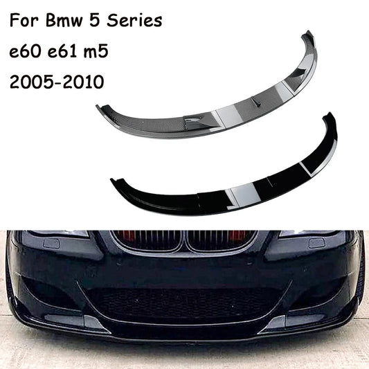 For BMW 5 Series E60 E61 Front Bumper Lip Spoiler M5 Protector