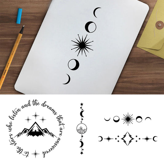 For Laptop Decor Acotar Velaris Vinyl Sticker Decals Sarah J