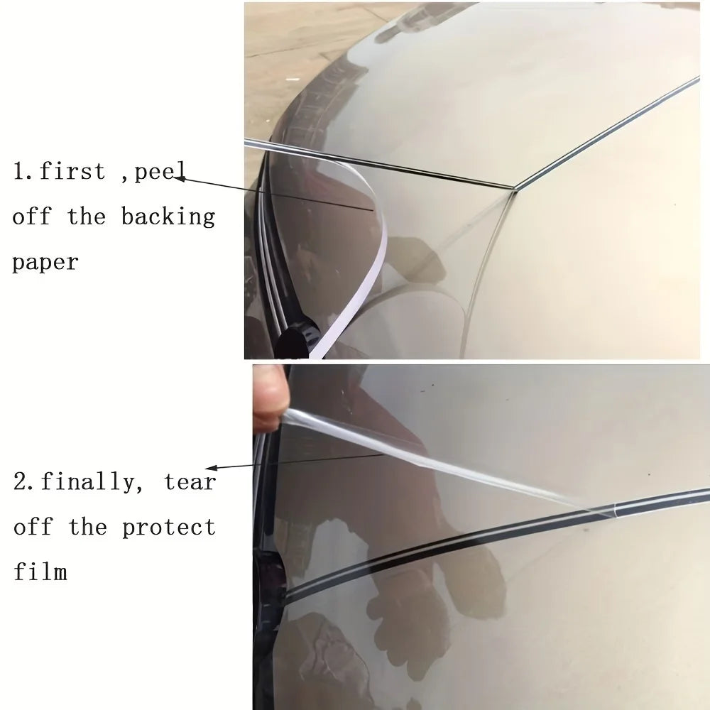 385.8 Inches 9.8 M Side Stripe Vinyl Decals Uv