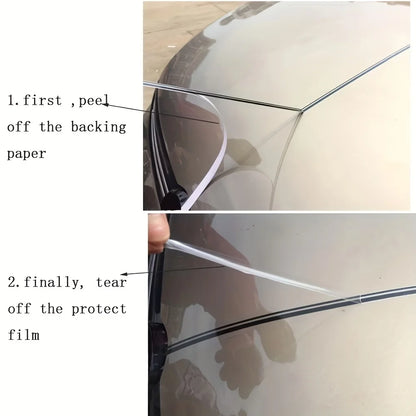 385.8 Inches 9.8 M Side Stripe Vinyl Decals Uv
