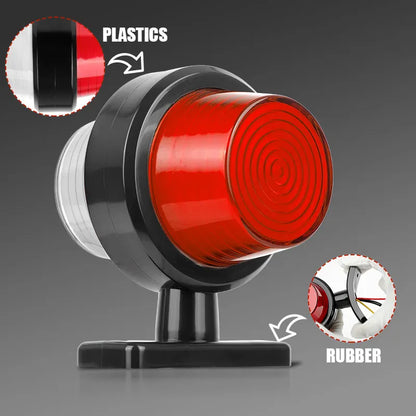 12V 24V Double Sides Marker Clearance Turn Signal Warning