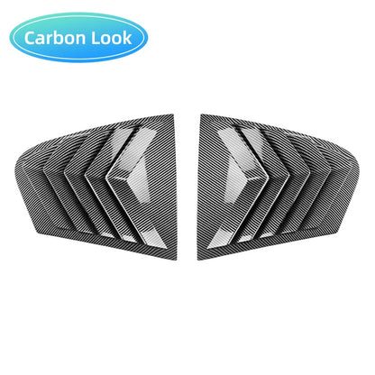 For BMW 5 Series G30 2018-2023 2PCS Rear Window Quarter Louver