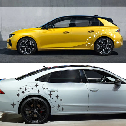 For Audi VW Ford BMW Toyota Star Graphics Door Wheel Eyebrow