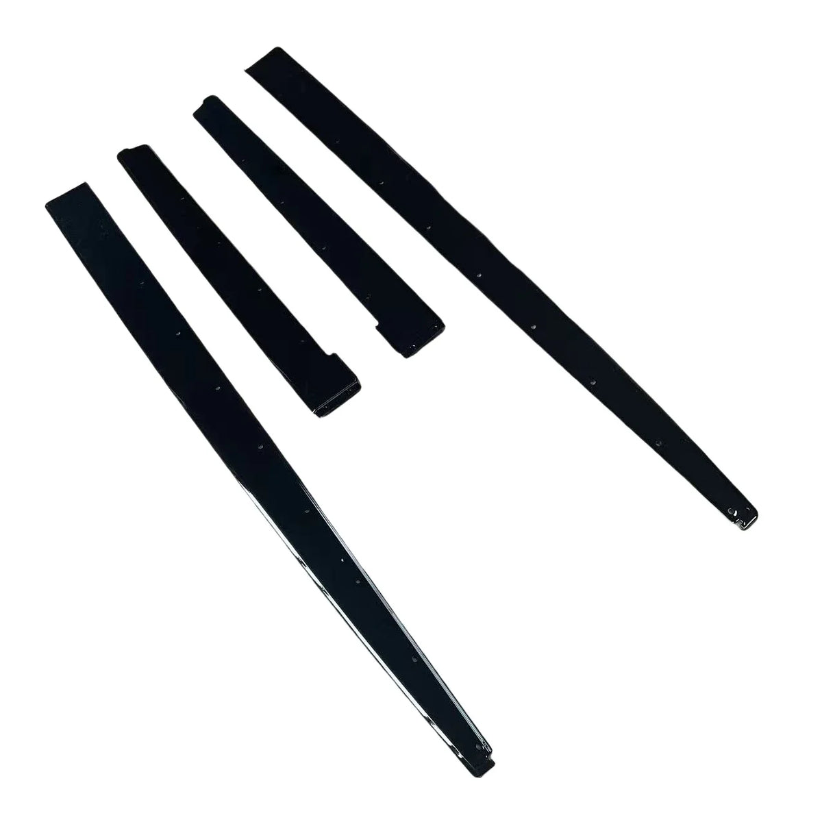 For BMW 3 Series F30 F31 ABS Side Skirt Splitters Diffuser
