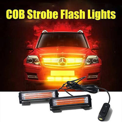 Strobe Flash Aluminum Amber Cars Trucks dc12-24v Voltage Systems