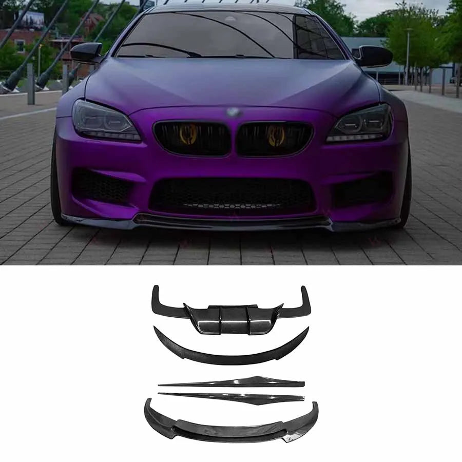 For BMW M6 F06 F12 F13 640I 650I M Sport 2012-2015 Real Carbon