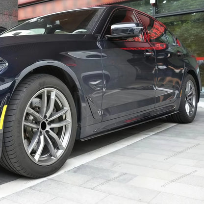 For BMW 5 Series G30 G31 M Performance Gloss Black Side Skirt