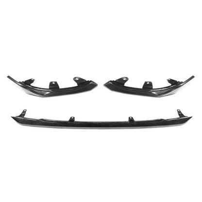 For BMW 2 Series G42 M240 Carbon Fiber Front Lip Bumper Diverter