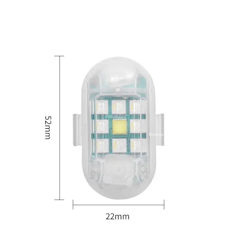 2PCS Wireless Strobe Remote Control Warning Flash Indicator