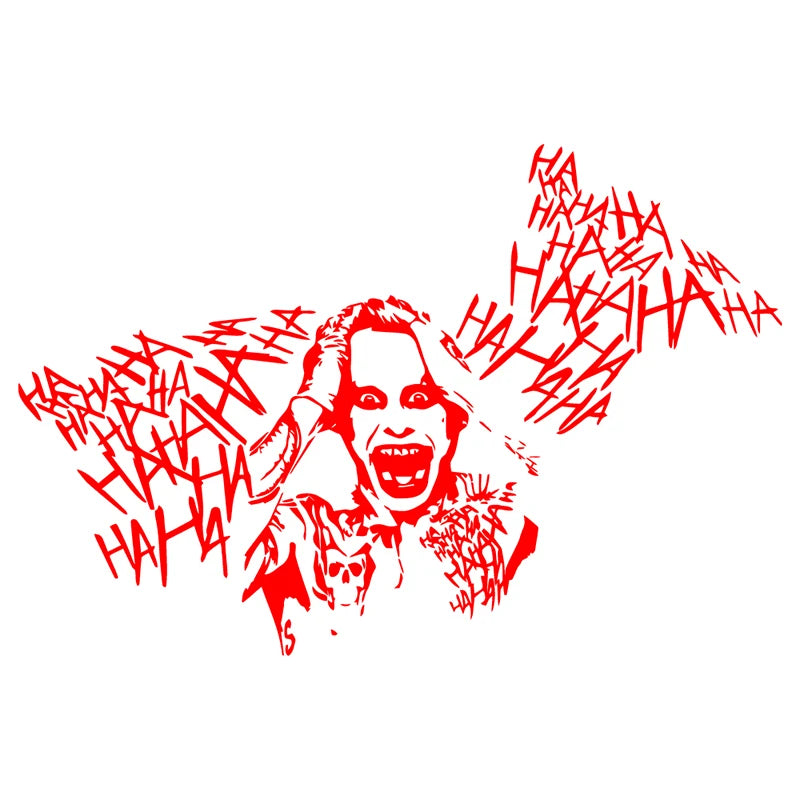 For Joker Jdm Decals Sticker Door Sports Large Pattern External