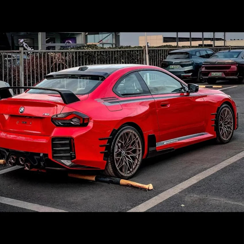 For BMW 2 Series M2 G87 2023-2025 Bumper Side Spoiler Diffuser