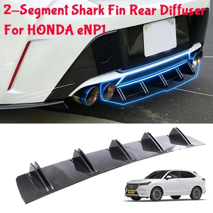 For Honda eNP1 Shark Fin Rear Diffuser Split Chassis Spoiler