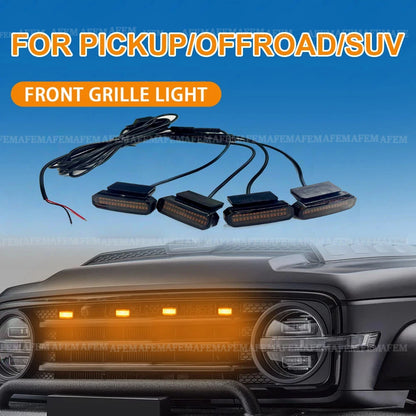 For Pickup Offroad Front Grille SUV Daytime Running Wheel