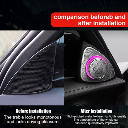 For Mercedes Benz W205 C E-Class W213 Ambient Kit 3D Rotation