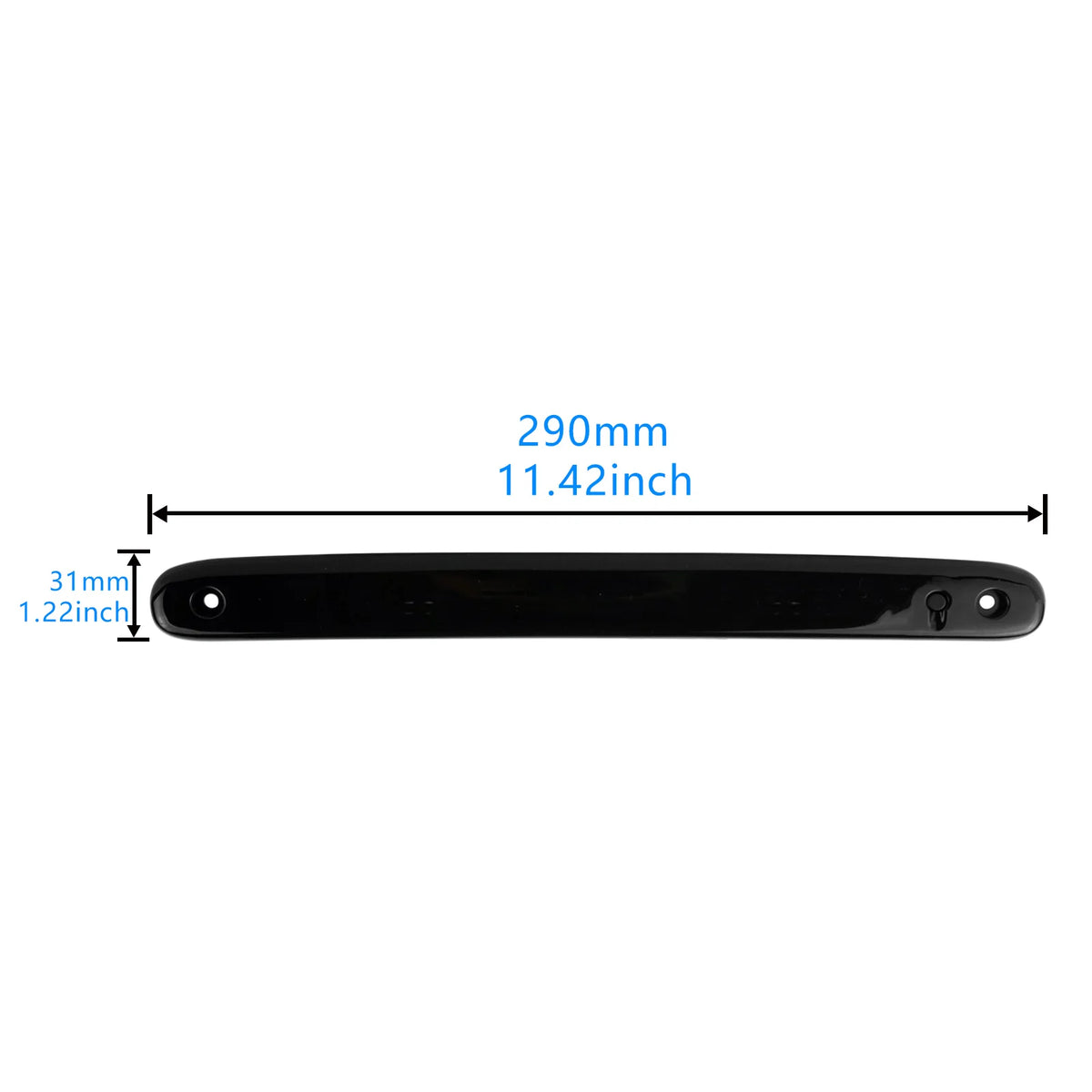 For Citroen C1 Peugeot 107 05-14 Black Lens Level 3RD Brake Stop
