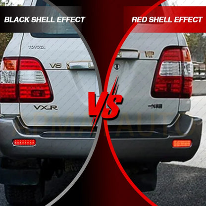 For Toyota Land Cruiser 100 Cygnus 2PCS Rear Bumper Reflector